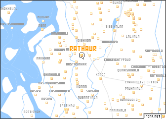 map of Rathaur