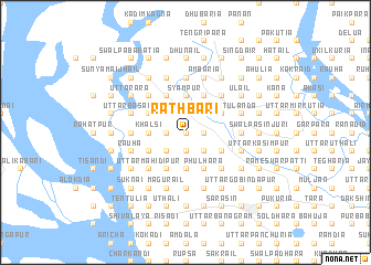 map of Rathbāri