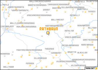 map of Rathbaun