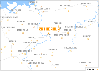 map of Ráth Caola