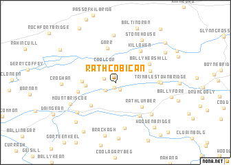 map of Rathcobican