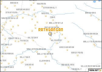 map of Rathdangan