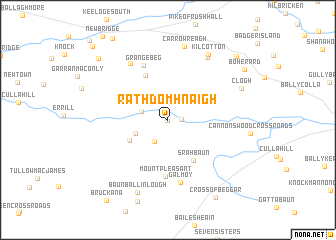 map of Ráth Domhnaigh