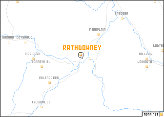 map of Rathdowney