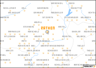 map of Rathen