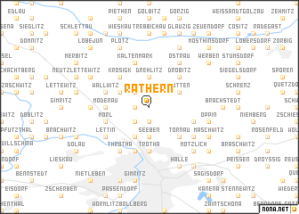 map of Räthern