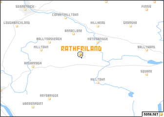 map of Rathfriland