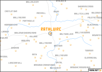 map of Ráth Luirc