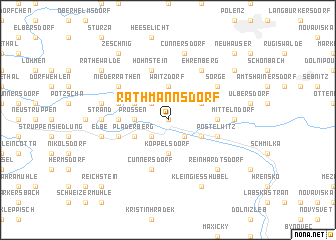 map of Rathmannsdorf