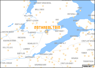 map of Ráth Mealtain