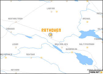 map of Rathowen