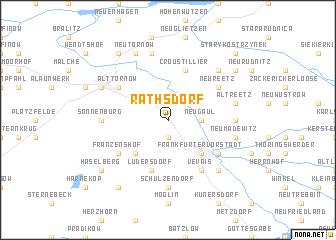 map of Rathsdorf