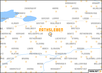 map of Rathsleben