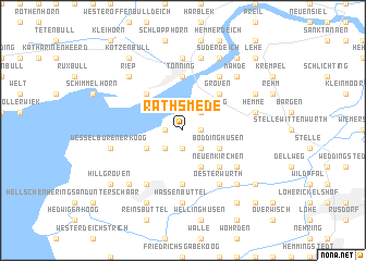 map of Rathsmede