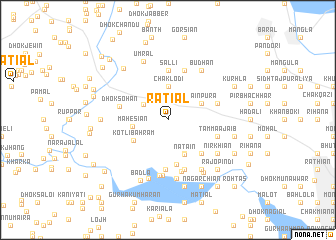 map of Ratiāl