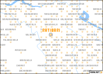 map of Ratibāri