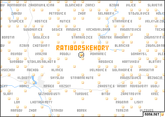 map of Ratibořské Hory