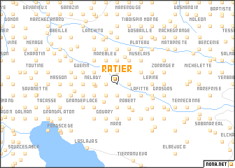 map of Ratier