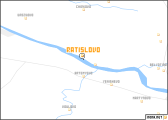 map of Ratislovo