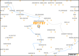 map of Ratitsy