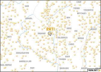 map of Rāti