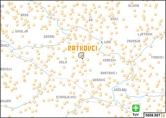 map of Ratkovci