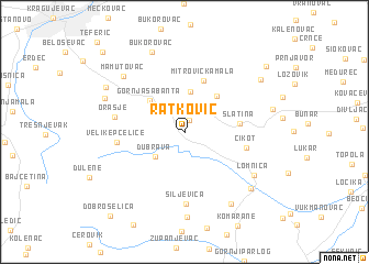 map of Ratković