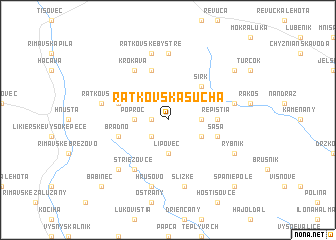 map of Ratkovská Suchá