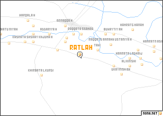 map of Raţlah