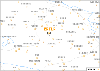 map of Rätla