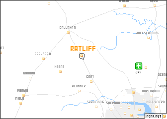 map of Ratliff