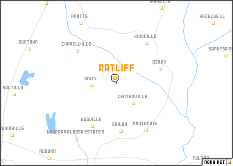 map of Ratliff
