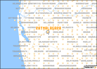 map of Ratmalagara