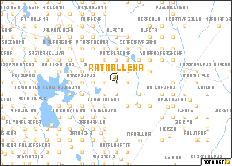 map of Ratmallewa