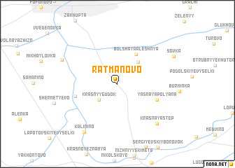 map of Ratmanovo