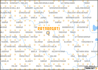 map of Ratnārgāti