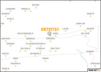 map of Ratnitsy