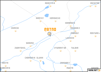 map of Ratno