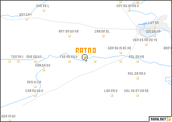 map of Ratno