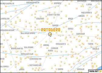 map of Ratodero