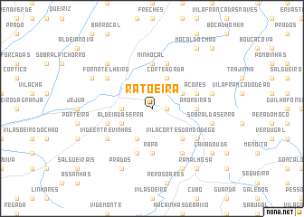 map of Ratoeira