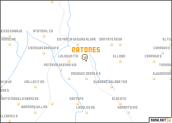 map of Ratones