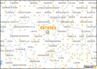 map of Ratones