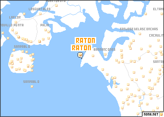 map of Ratón