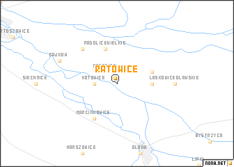 map of Ratowice