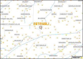map of Ratriwāli