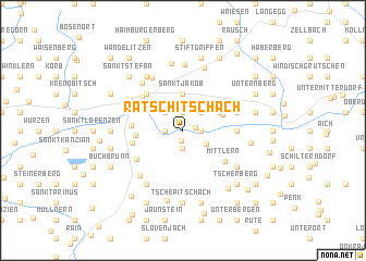 map of Ratschitschach