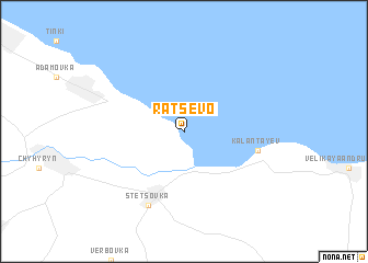 map of Ratsevo