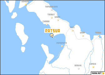 map of Ratsua