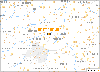 map of Ratta Bajwa